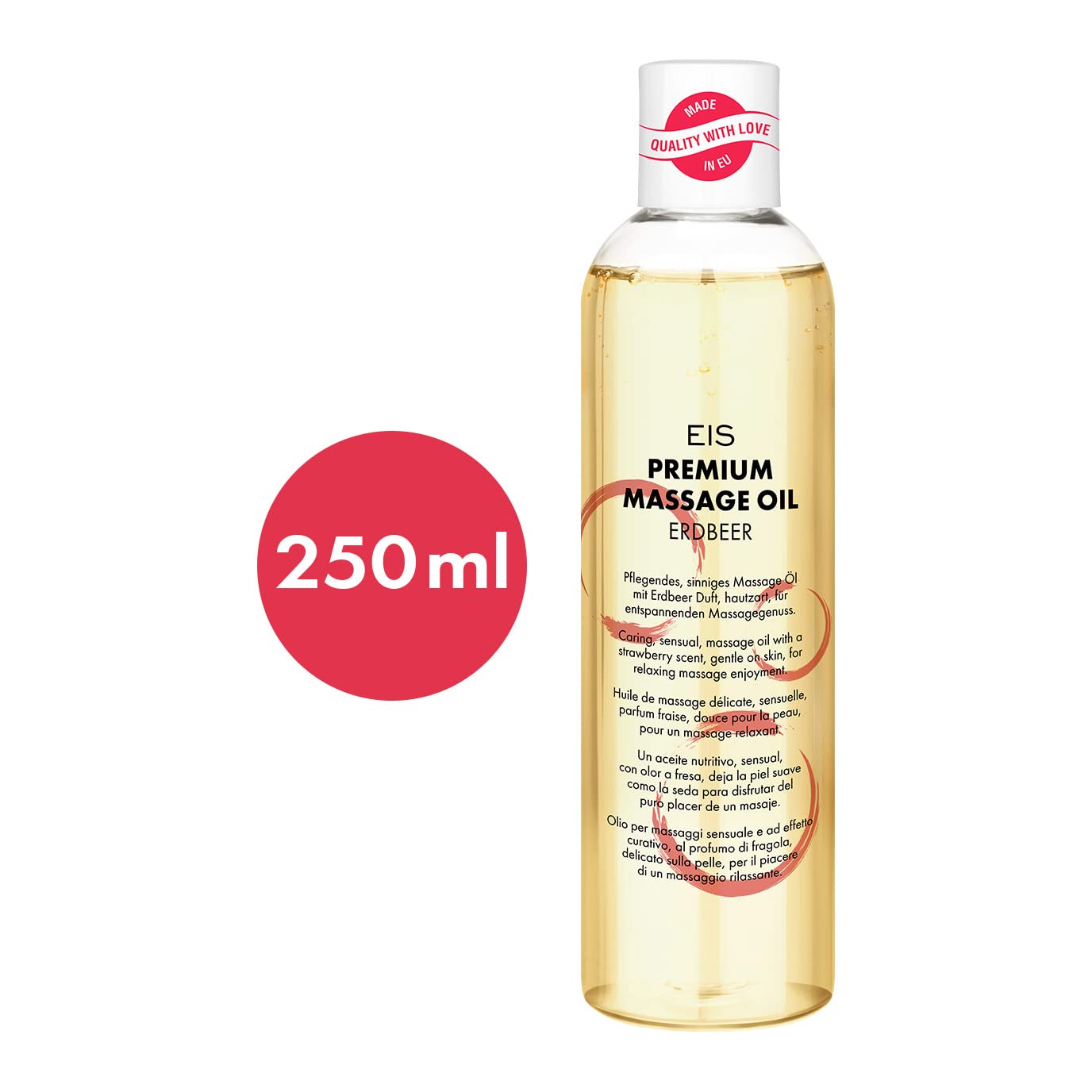 EIS Massagezubehör Massageöl Erdbeere 250 ml