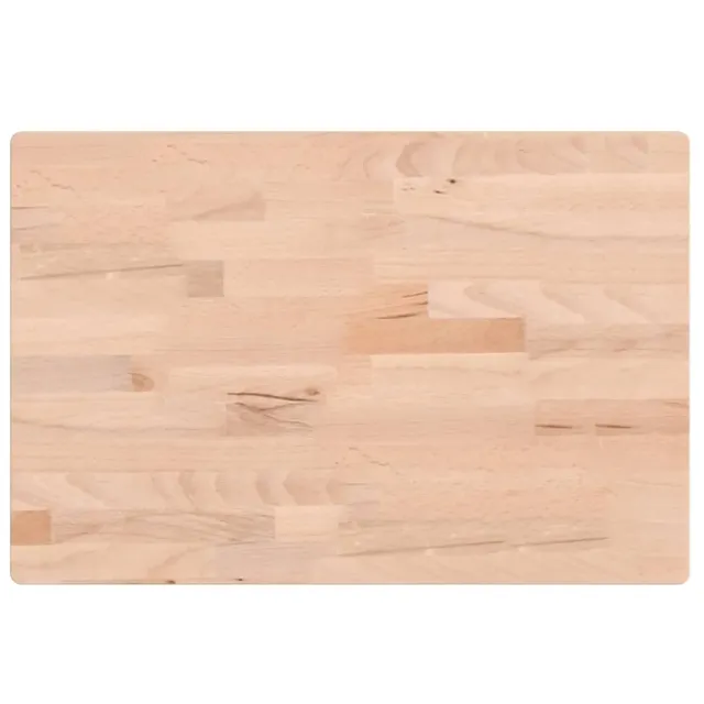 vidaXL Heim & Garten Schneidebrett Buche 60x40x4 cm Massivholz