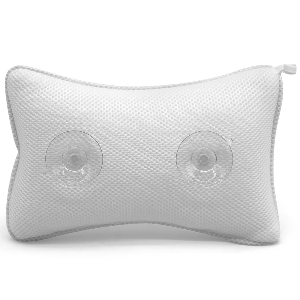 Serenelife Bathroom Badekissen Mesh mit Saugnäpfen