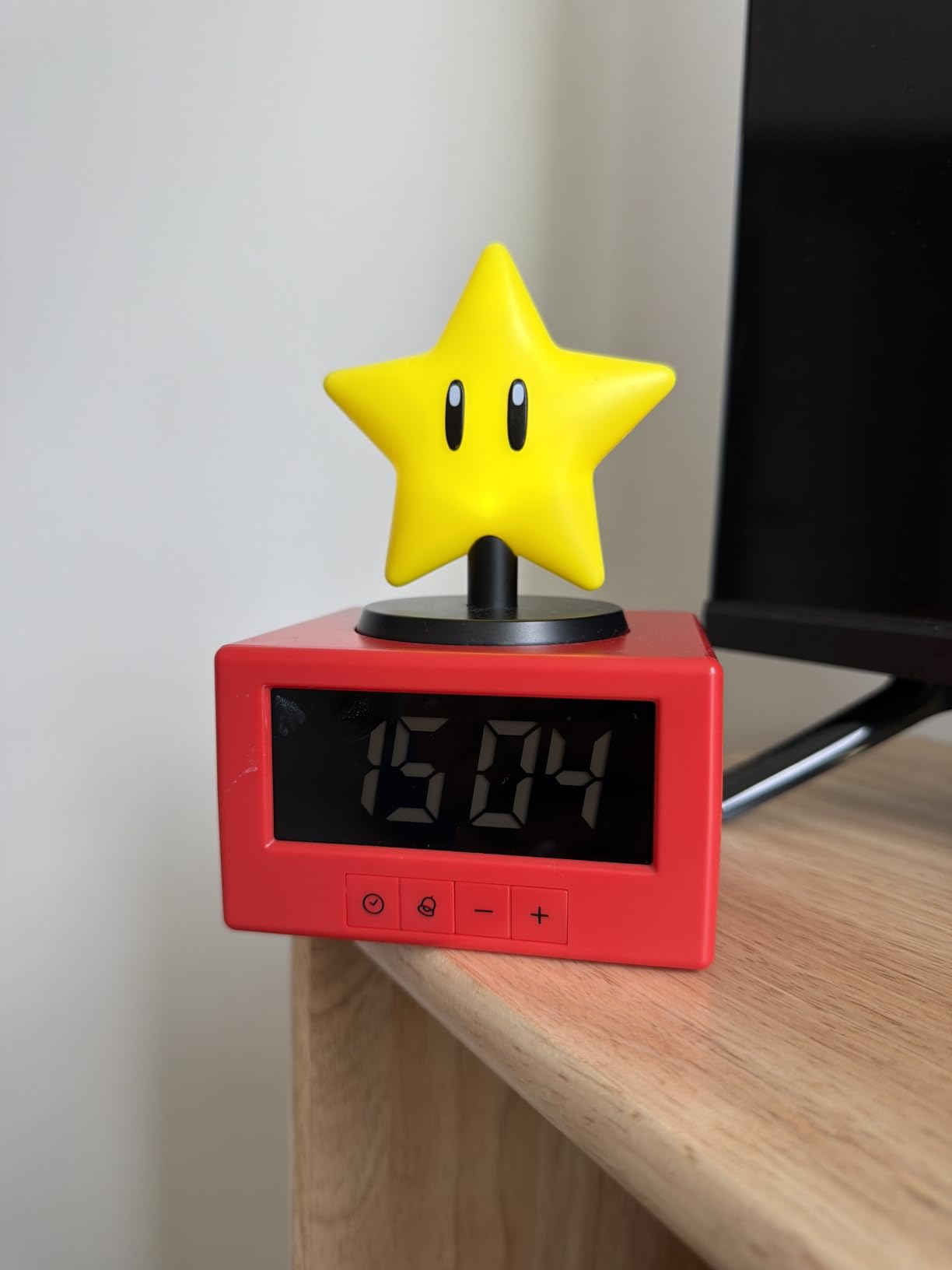 Paladone Nintendo Super Star Wecker Nachtlicht 15 cm Figur