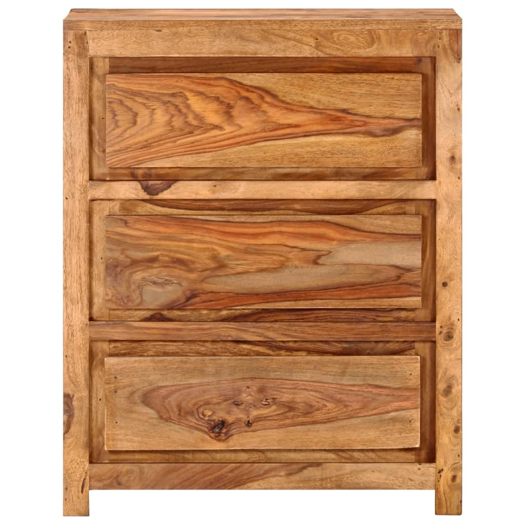 vidaXL Möbel Schubladenschrank 60x33x75 cm Akazie
