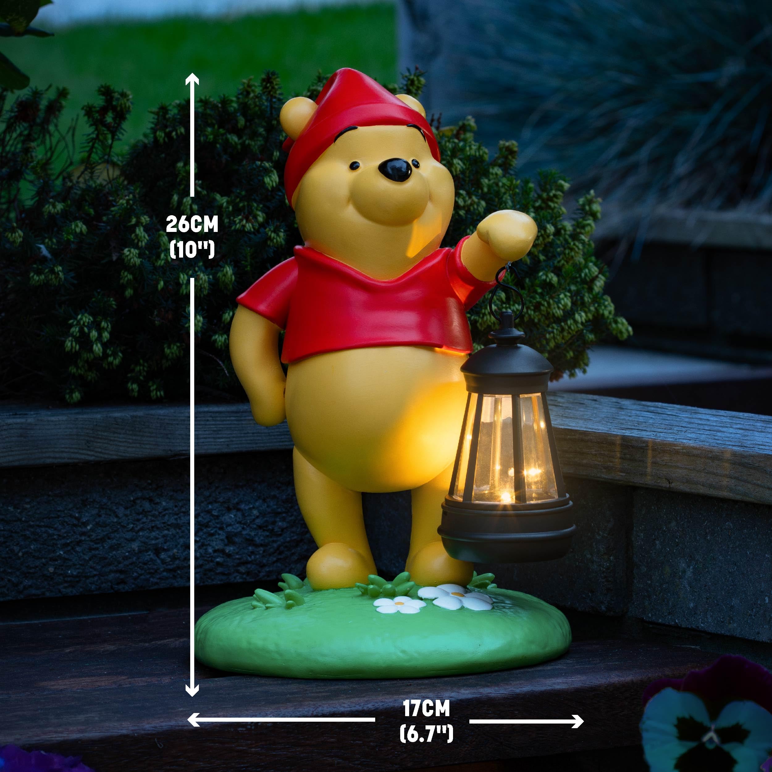 Paladone Lighting Winnie Pooh Solarleuchte Gartenzwerg