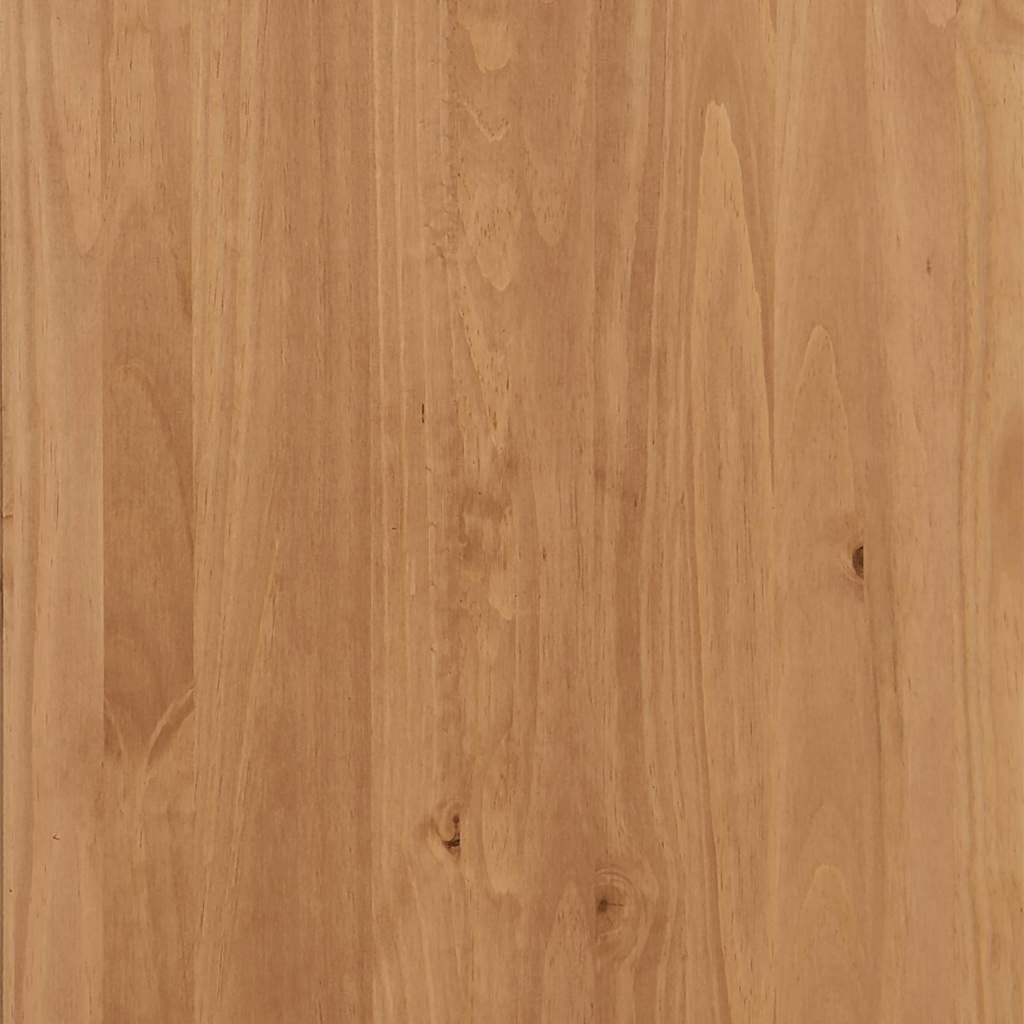vidaXL Möbel Weinschrank ASKIM Honigwachs Kiefer 114 cm