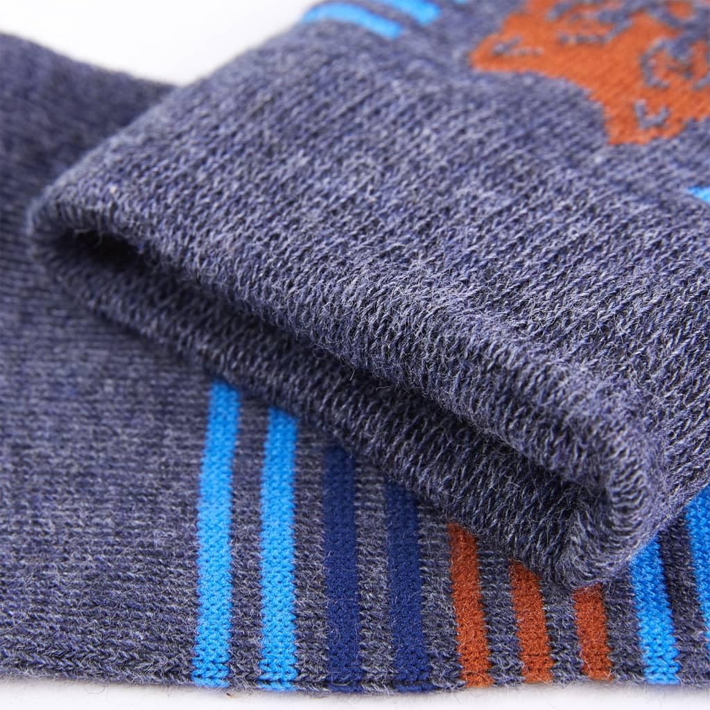 vidaXL Baby & Kleinkind Kindersocken 5 Paar 23-26 Löwe Baumwolle