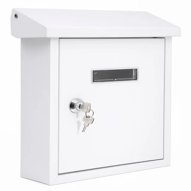 Serenelife Storage Wandbriefkasten Stahl abschließbar