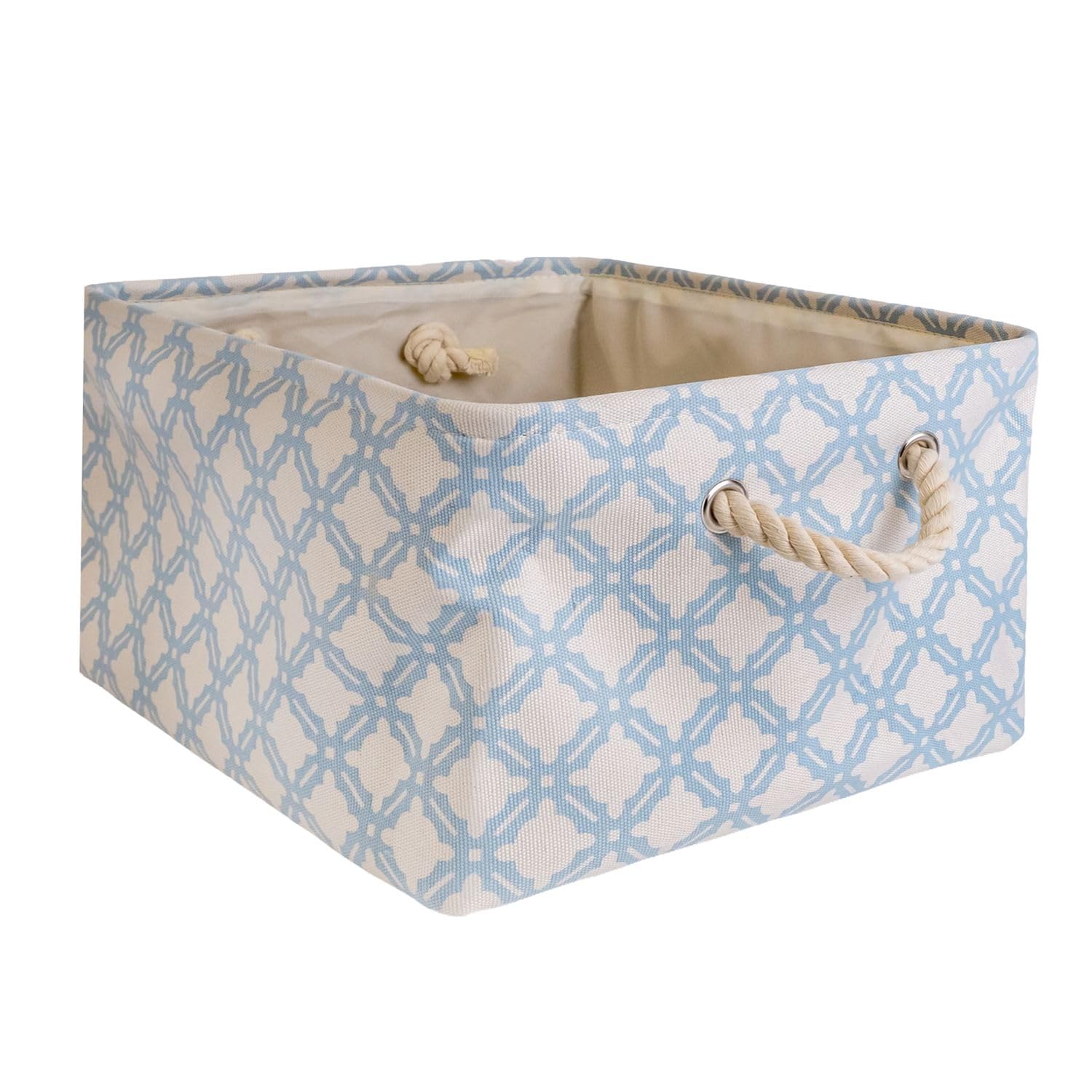 Intirilife Aufbewahrungskorb Rosa Organizer 41 cm mit Henkel