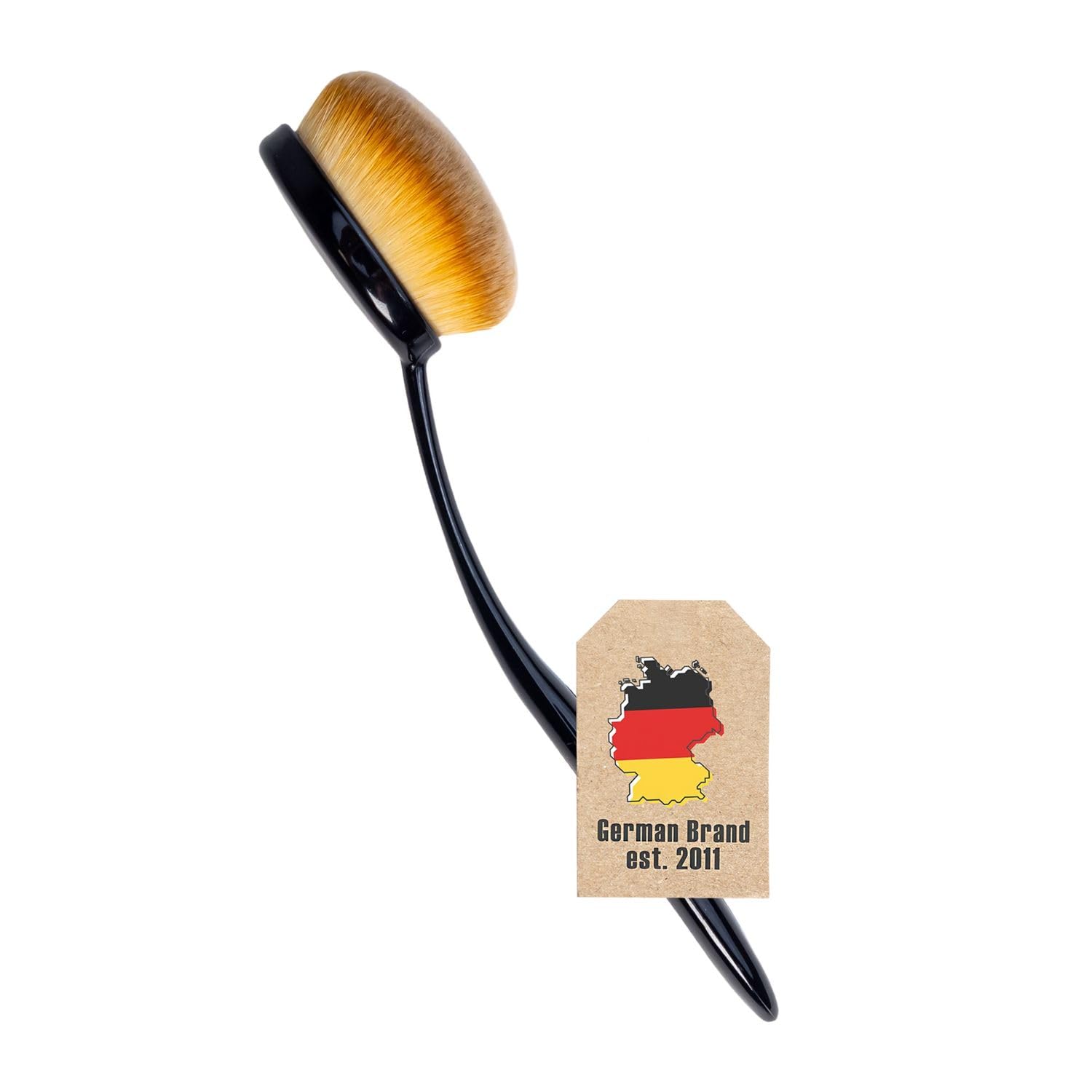 Intirilife Make Up Pinsel Oval Größe 2 Foundation 3,5 cm