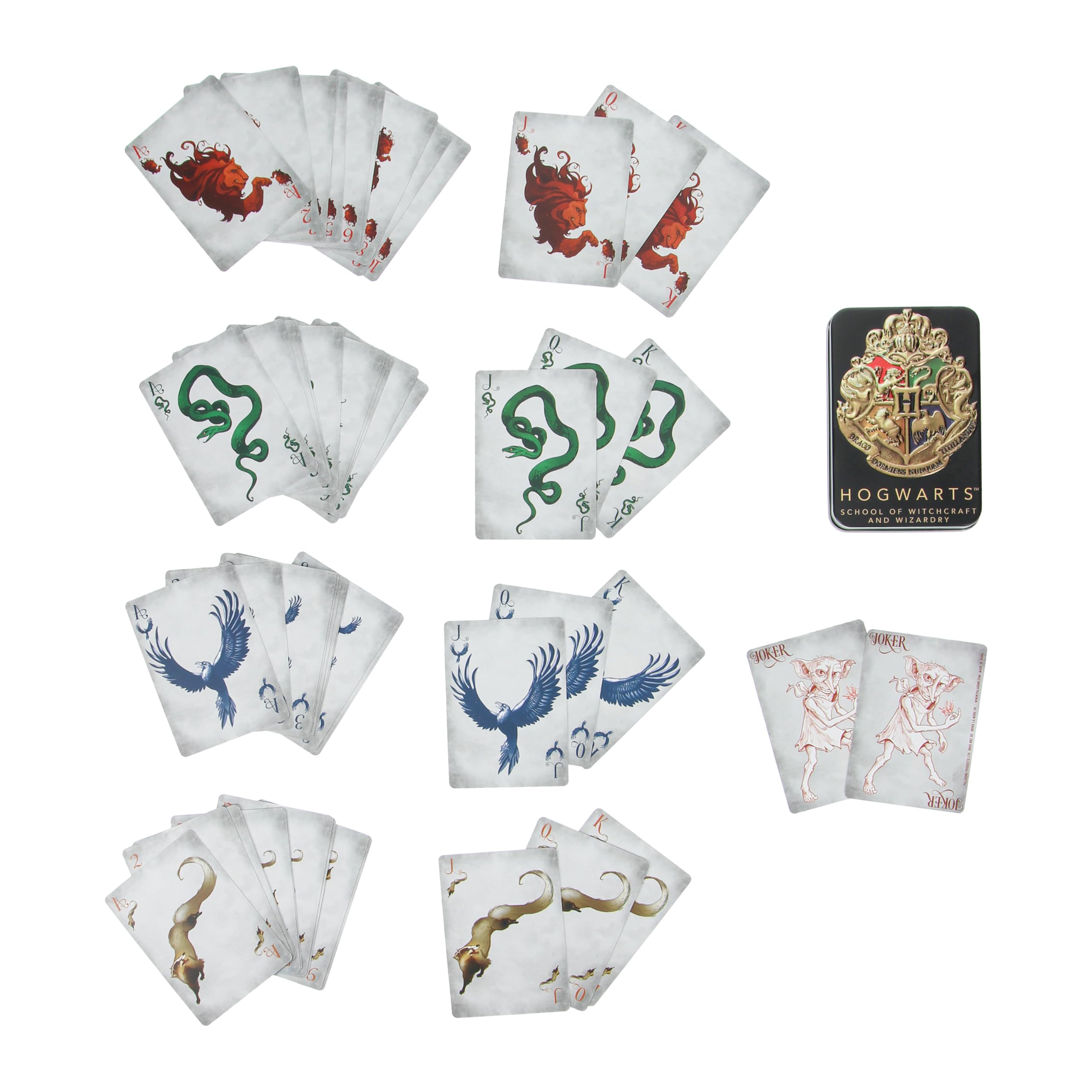 Paladone Puzzles & Games Harry Potter Spielkarten Dose 54 Karten