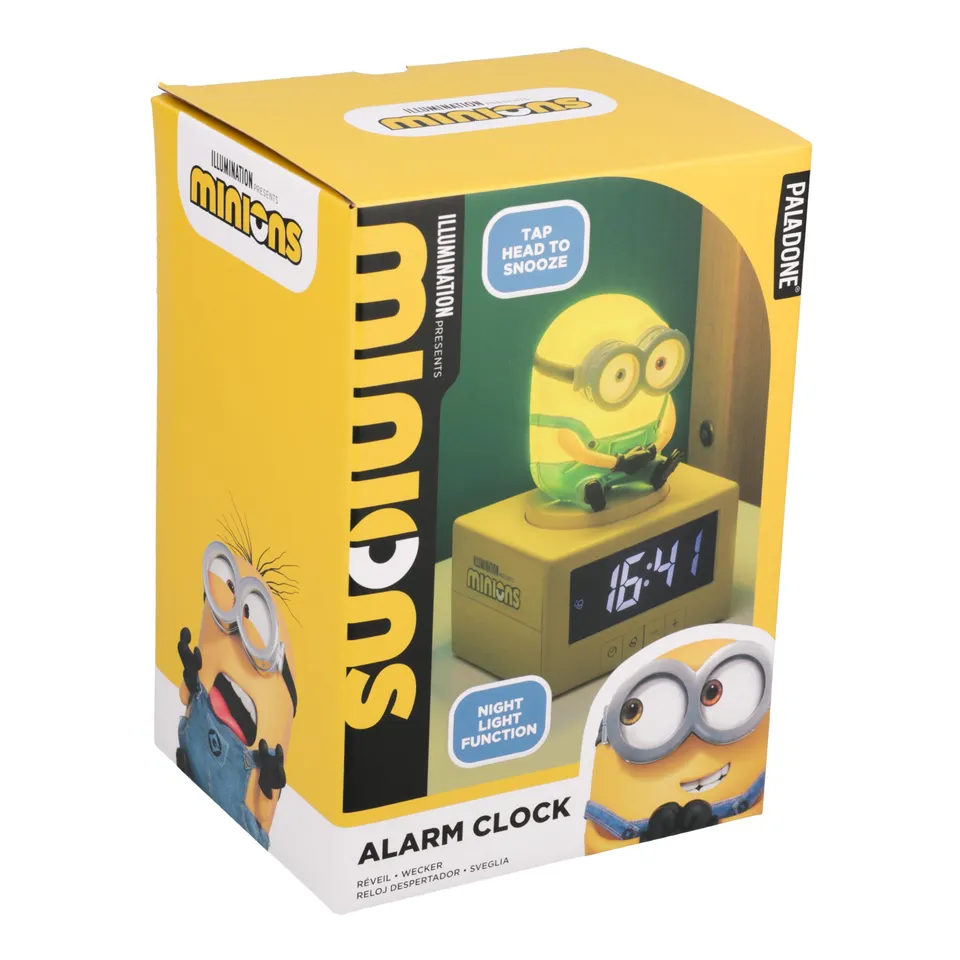 Paladone Minions Bob Wecker 14cm digital Batterie Licht