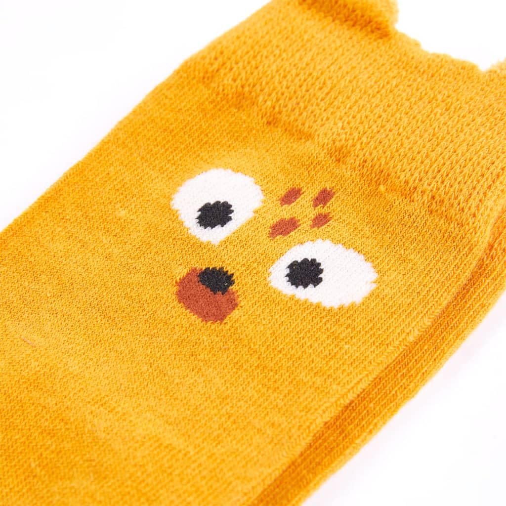 vidaXL Baby & Kleinkind Kindersocken 5 Paar 23-26 Tier-Design Baumwolle