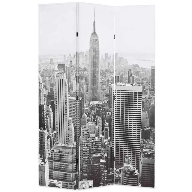 vidaXL Raumteiler 120x170 cm 3-teilig New York Paravent