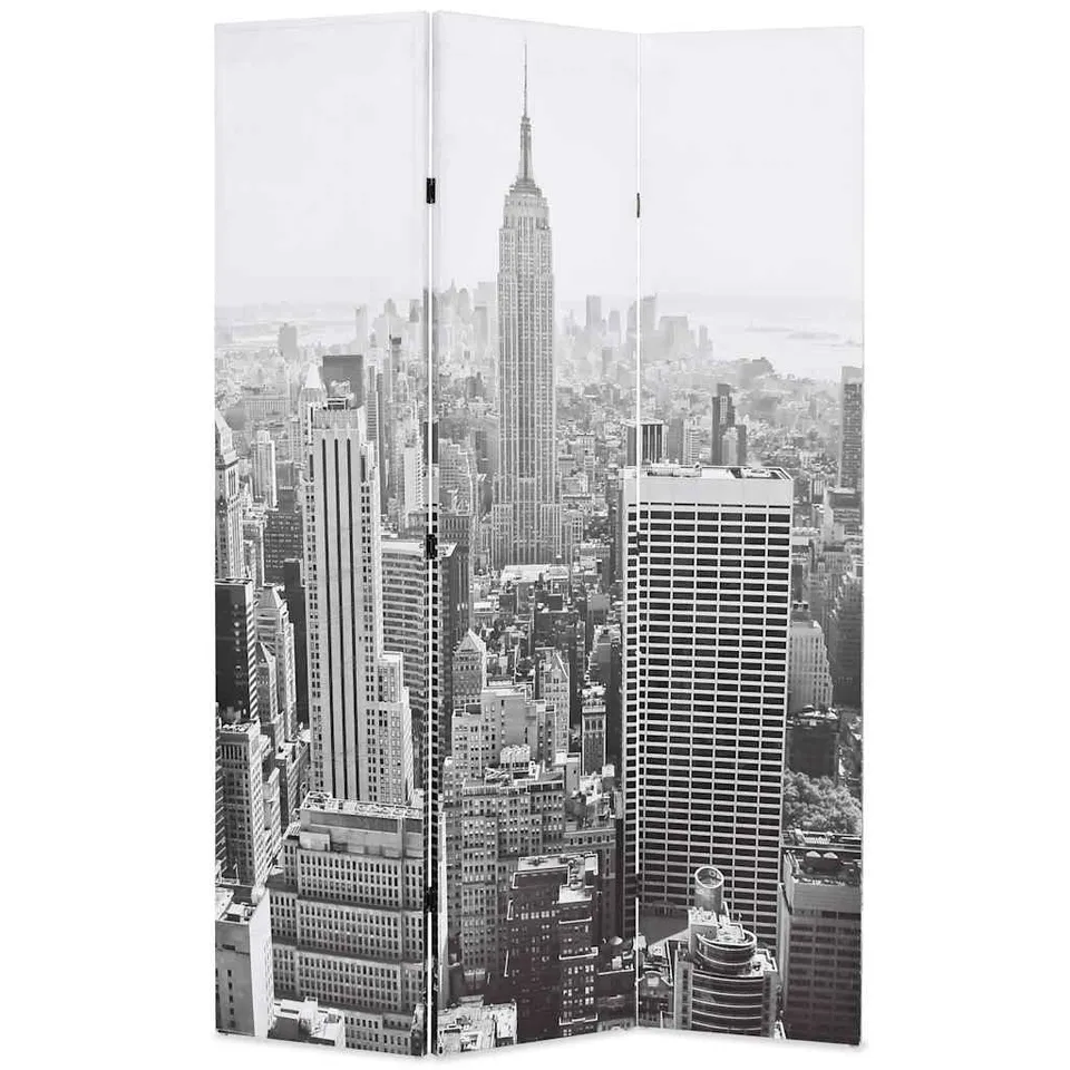 vidaXL Raumteiler 120x170 cm 3-teilig New York Paravent