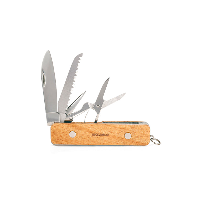 Kikkerland Huckleberry Taschenmesser Kinder 4-Funktion