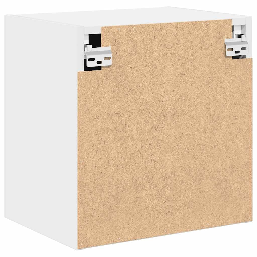 vidaXL Heim & Garten Wandschrank Weiß 2 Stk. Holzwerkstoff