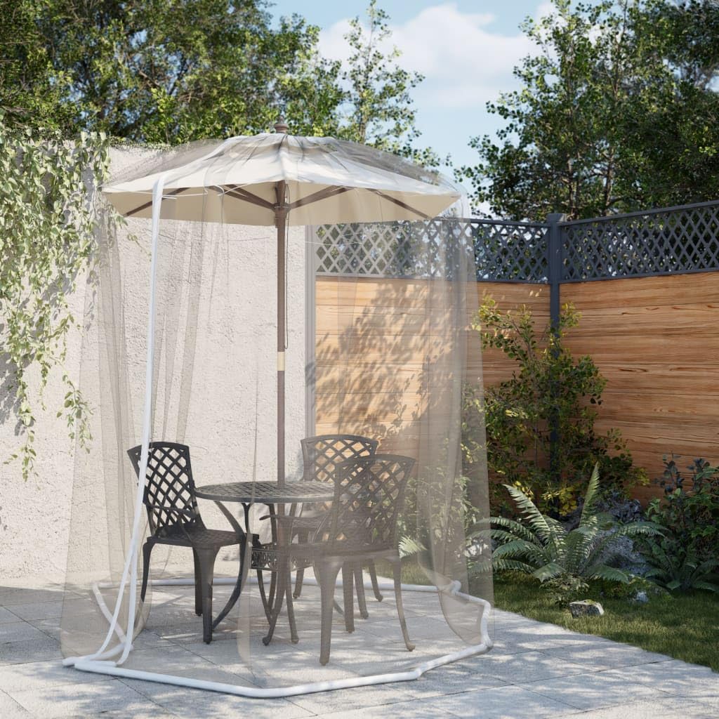 vidaXL Heim & Garten Moskitonetz Weiß 300x230 cm Schirm