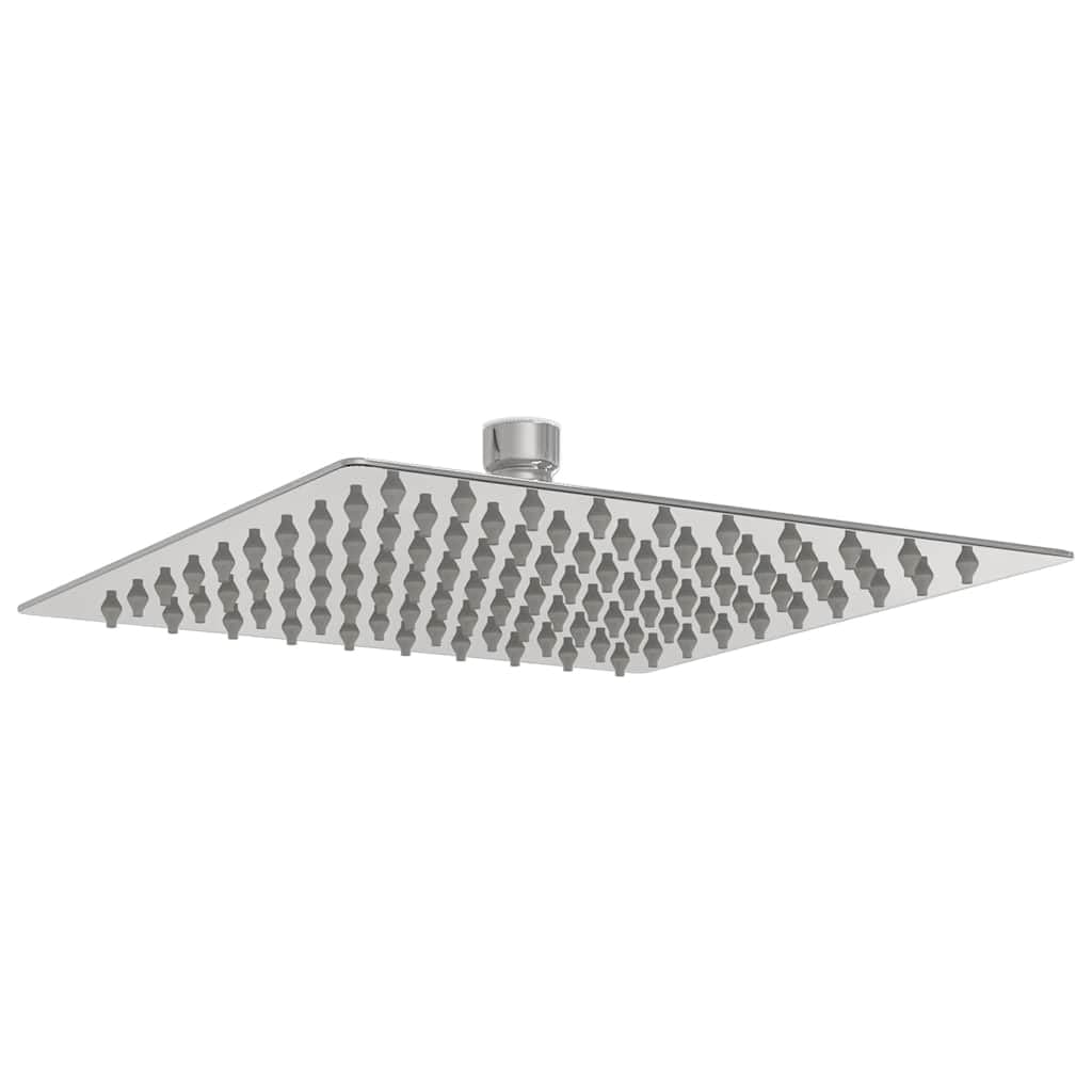 vidaXL Regenbrause Duschkopf Edelstahl 30x30 cm quadratisch