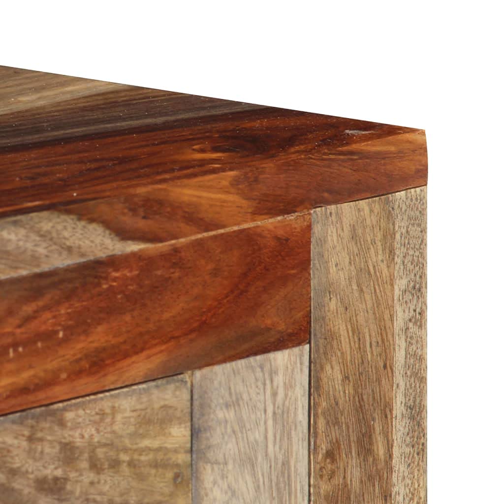 vidaXL Konsolentisch 120x30x75 Akazie 3 Schubladen Holz
