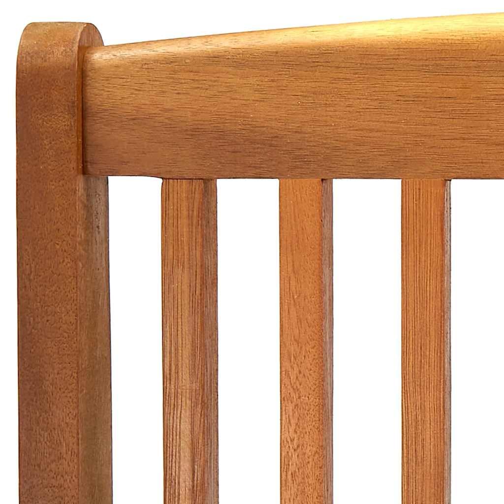vidaXL Gartenstuhl Akazie klappbar Hochlehner 4er Set