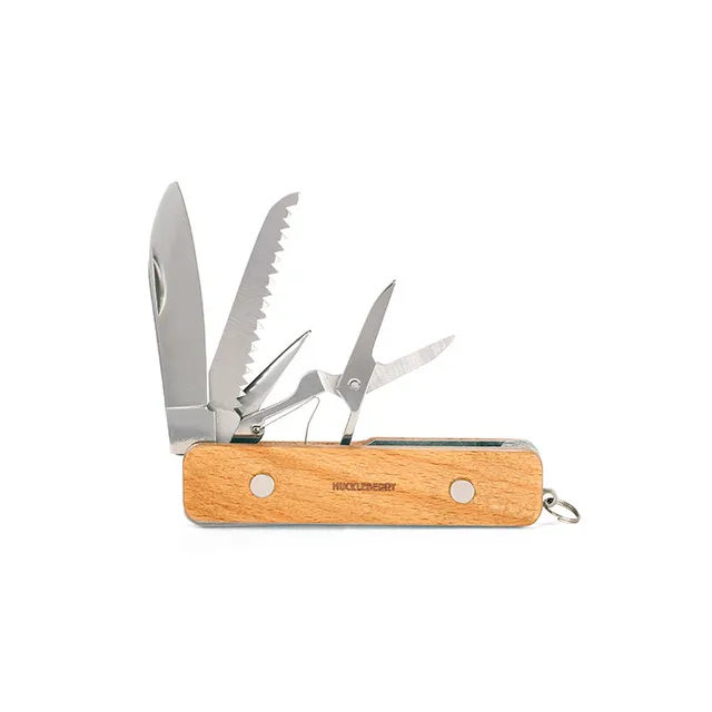 Kikkerland Huckleberry Taschenmesser Kinder 4-Funktion