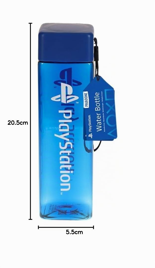 PlayStation Wasserflasche 500ml Kunststoff Blau