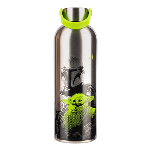 Paladone Star Wars Grogu Trinkflasche Edelstahl 500ml