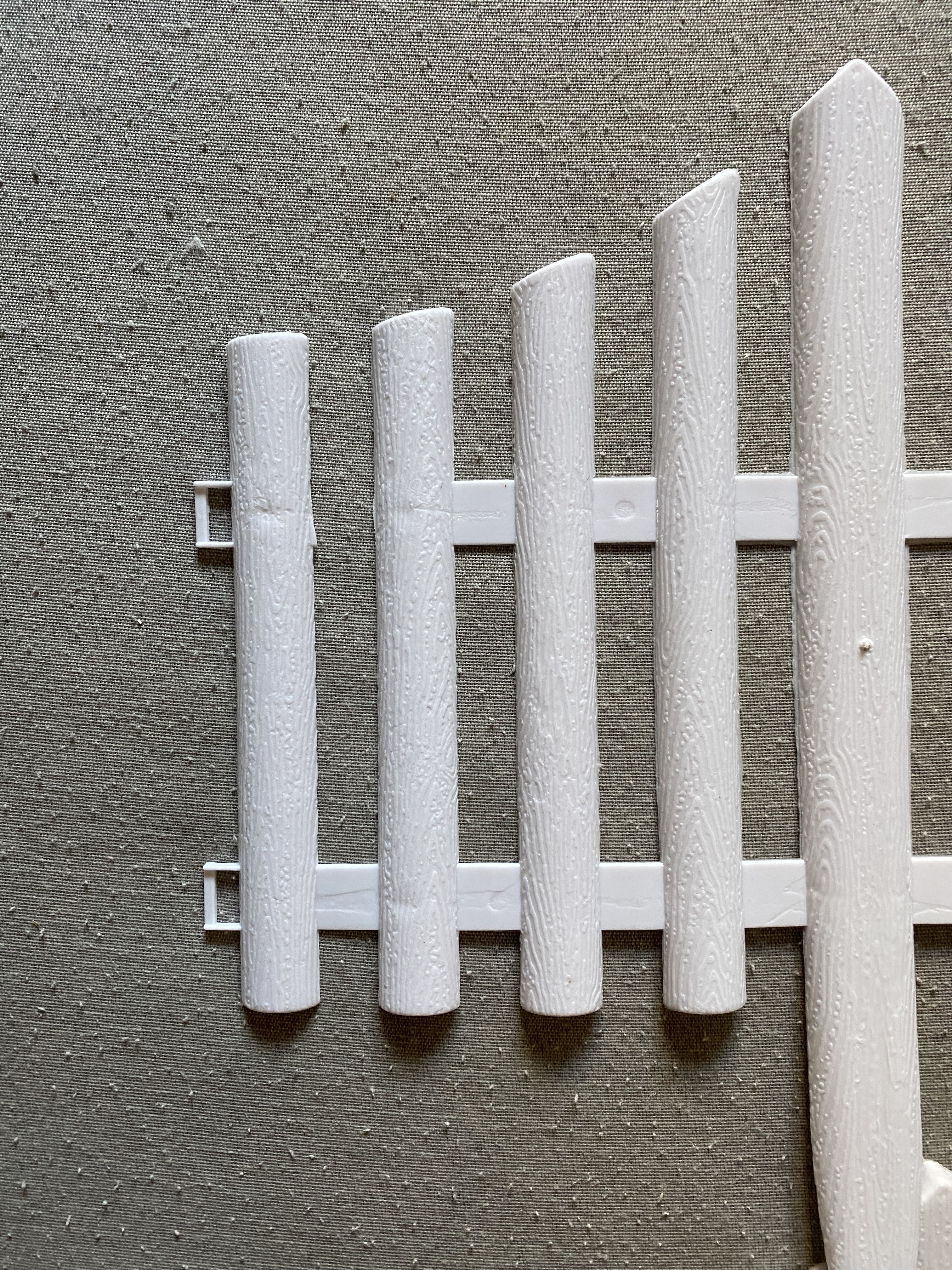 vidaXL Heim & Garten Rasenkante Palisade 10 m Anthrazit PP