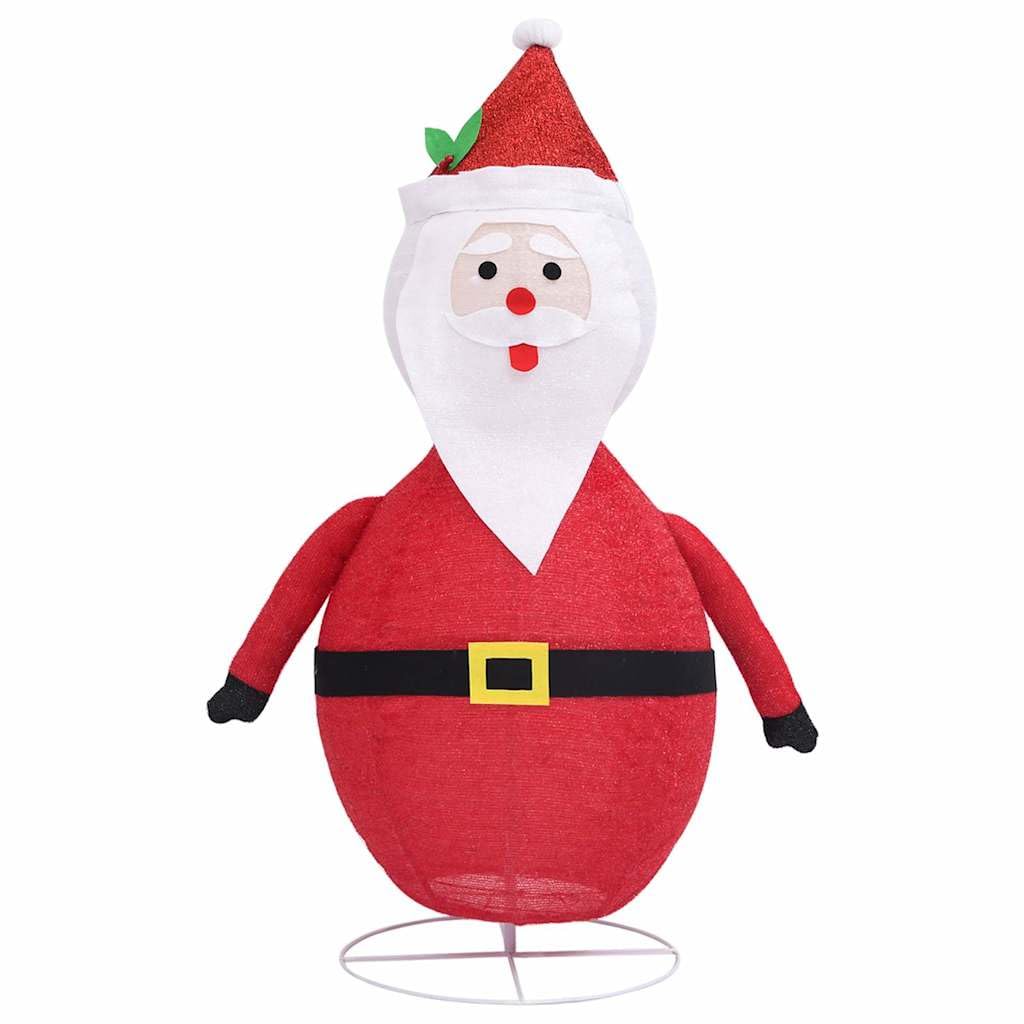 vidaXL Weihnachtsmann Figur LED Stoff 60cm 48 LEDs