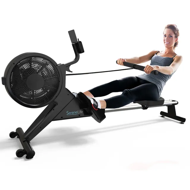 Serenelife Rudergerät magnetisch 16 Stufen Bluetooth klappbar