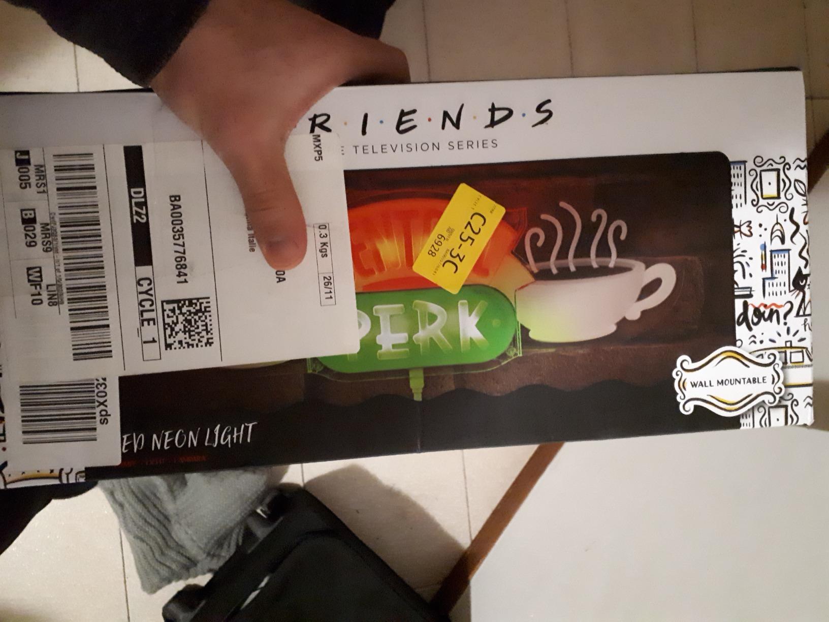 Paladone Central Perk Friends Neonlicht Wand 38x13 cm USB