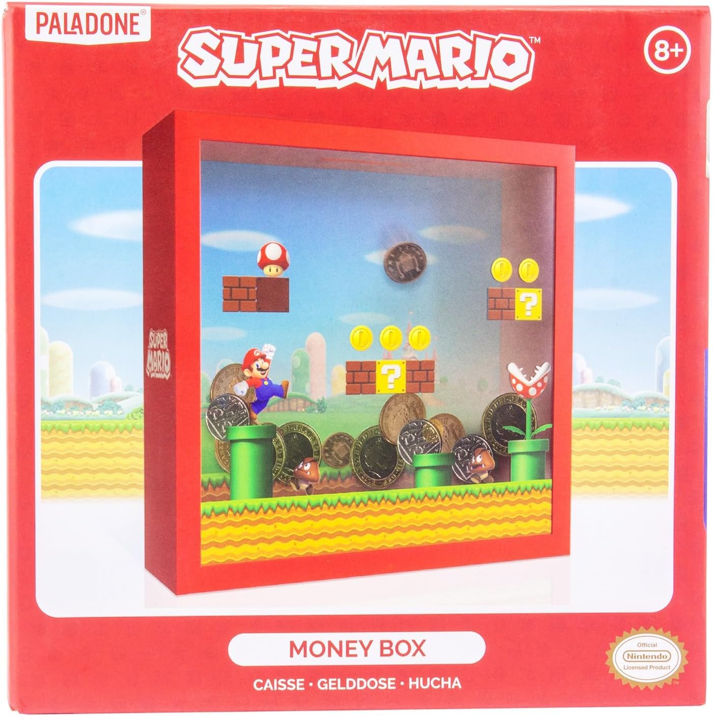 Paladone Homeware Super Mario Sparschwein 18 cm lizenziert