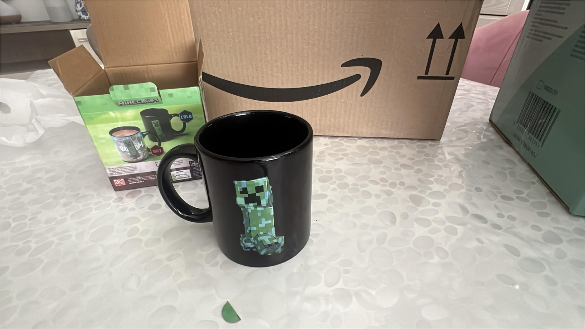 Paladone Minecraft Creeper Thermoeffekt-Tasse 295 ml