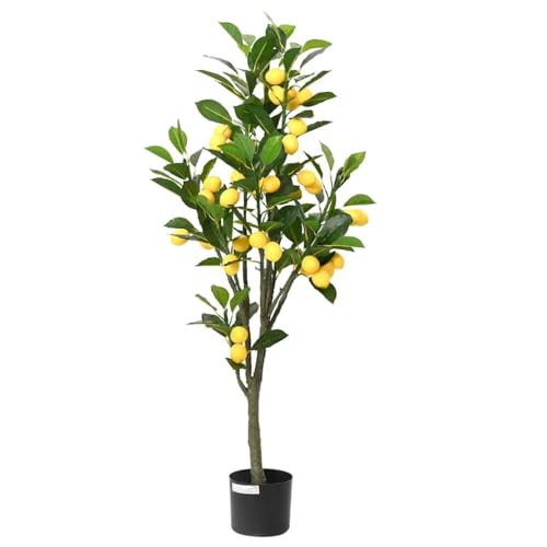 vidaXL Heim & Garten Zitronenbaum Künstlich 120cm Grün