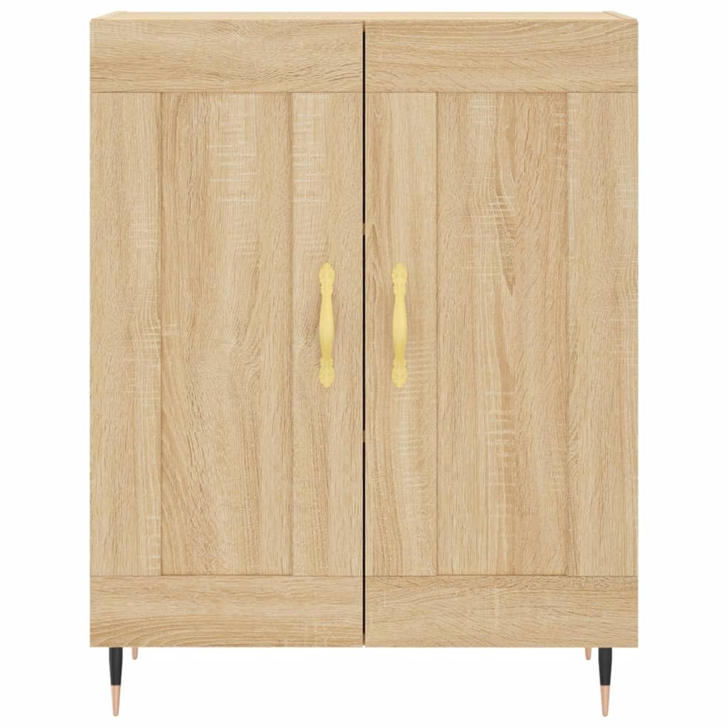 vidaXL Möbel Sideboard Sonoma Eiche 69,5x34x90 cm Schrank