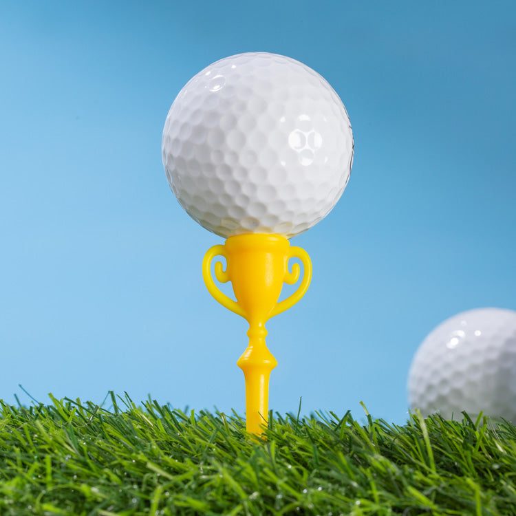 Kikkerland Home Trophy Golf Tee Golftees 6er