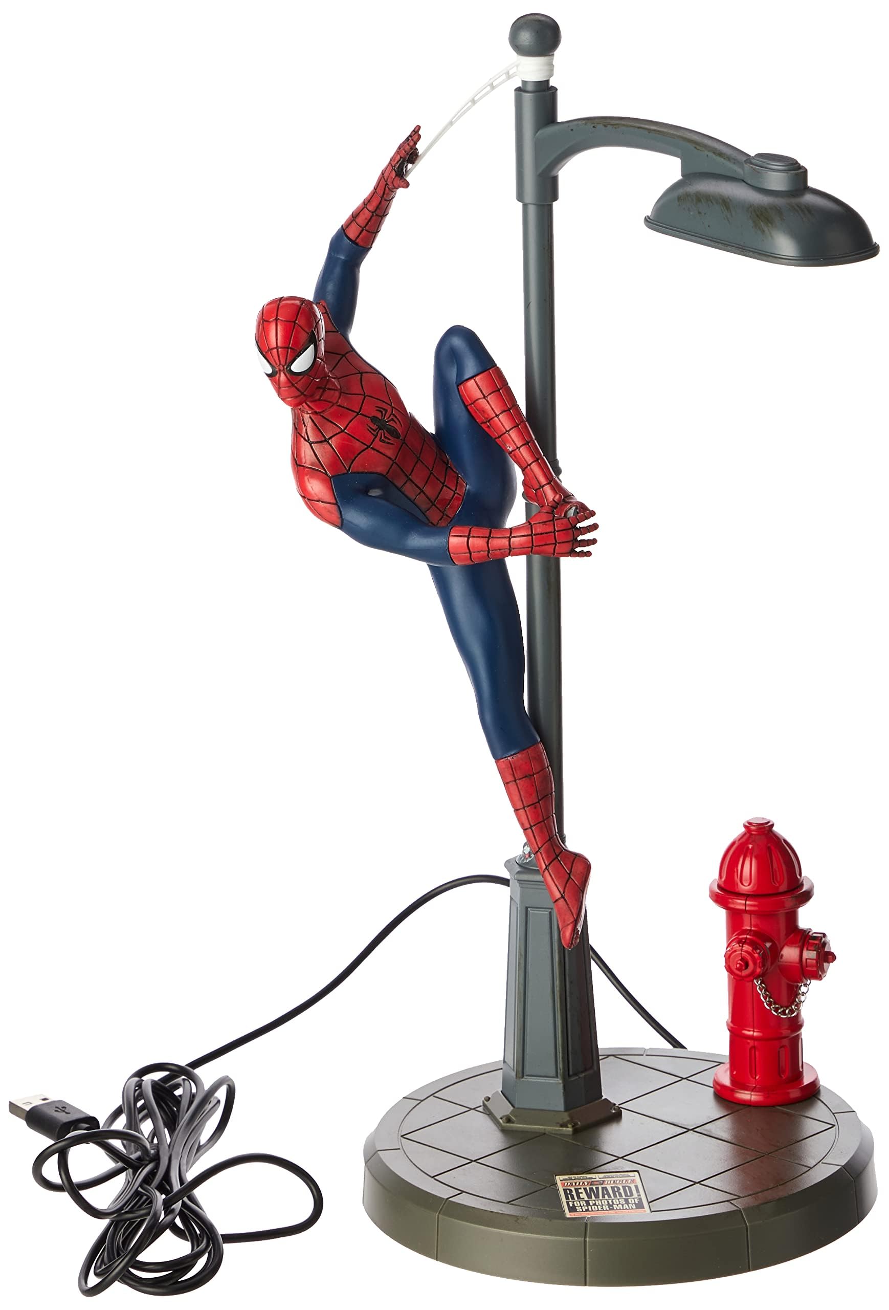Paladone Spider-Man Tischlampe Strassenlaterne Marvel USB