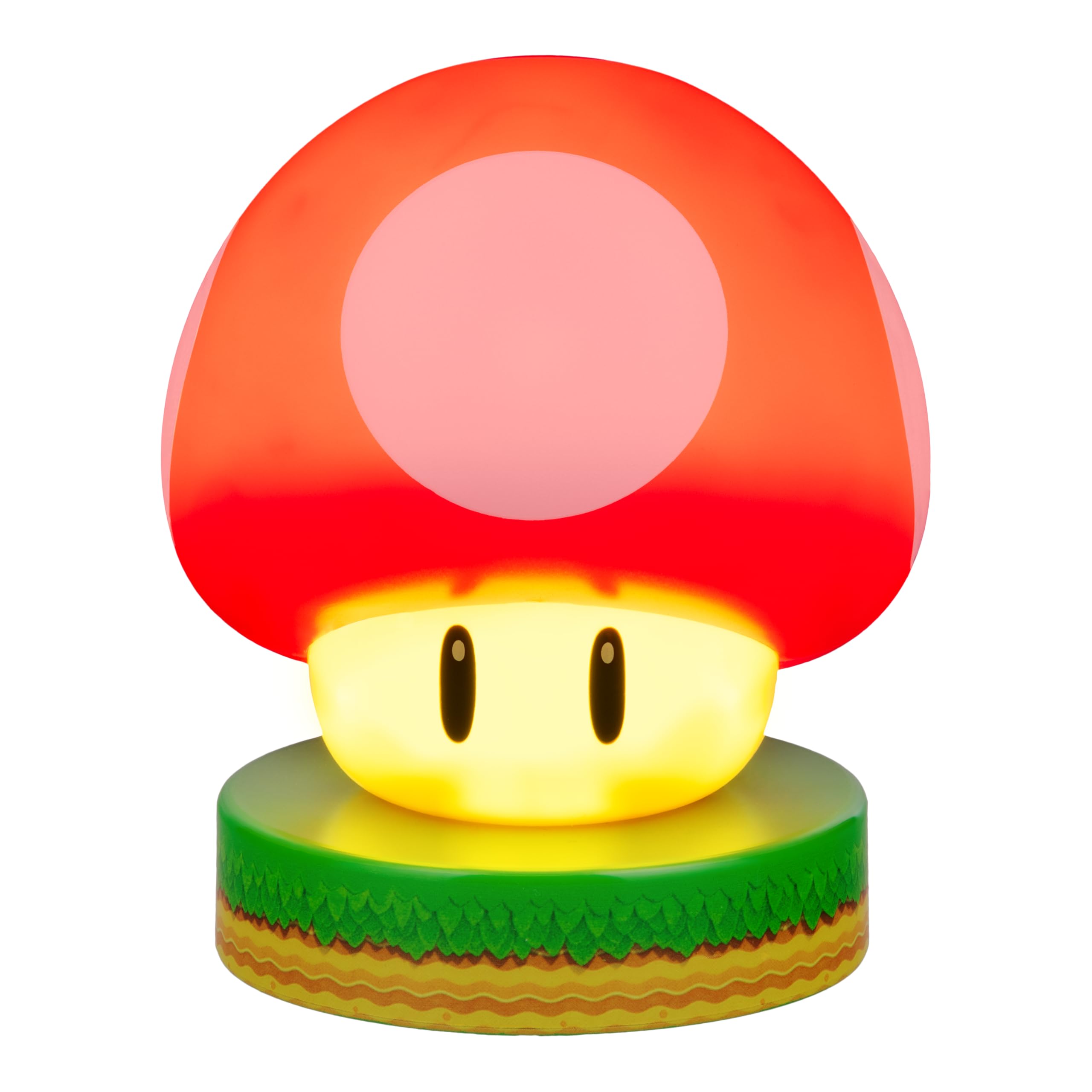 Paladone Lighting Super Mario Mushroom Icon Light Pilz Lampe 10 cm