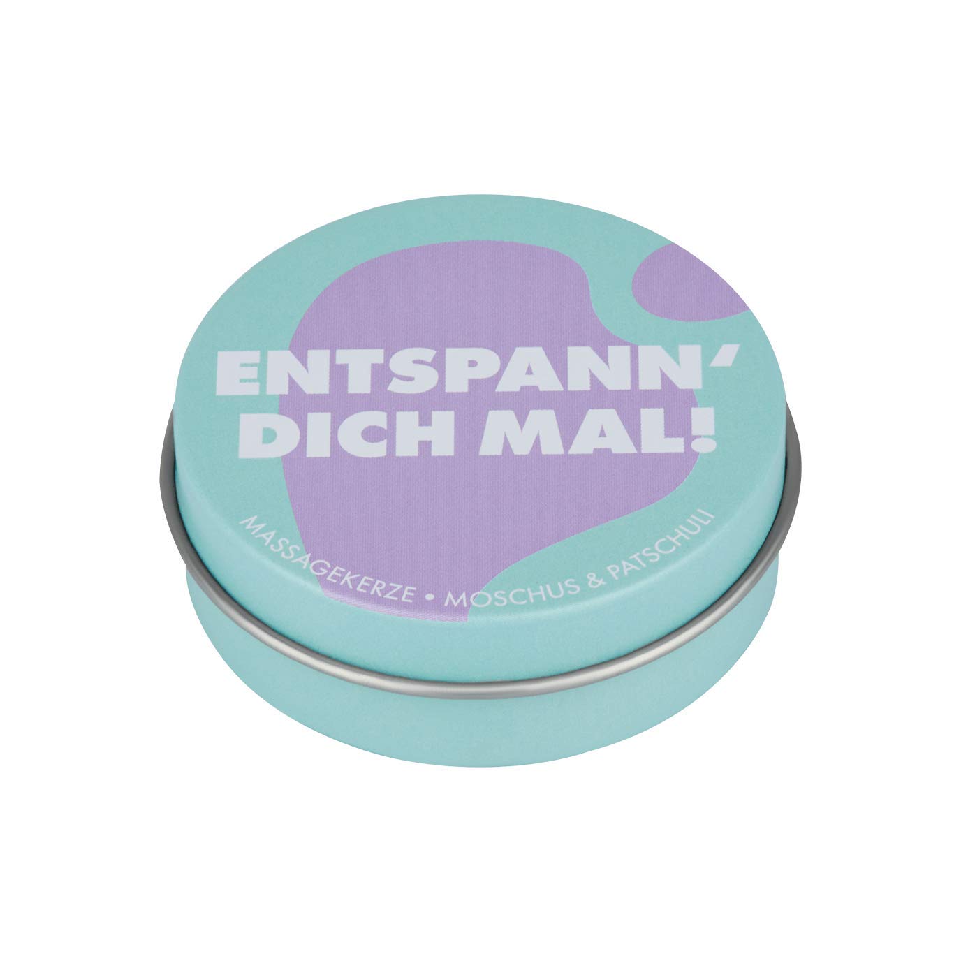 EIS Massagekerze ENTSPANN DICH MAL Moschus-Patschuli Öl 6h