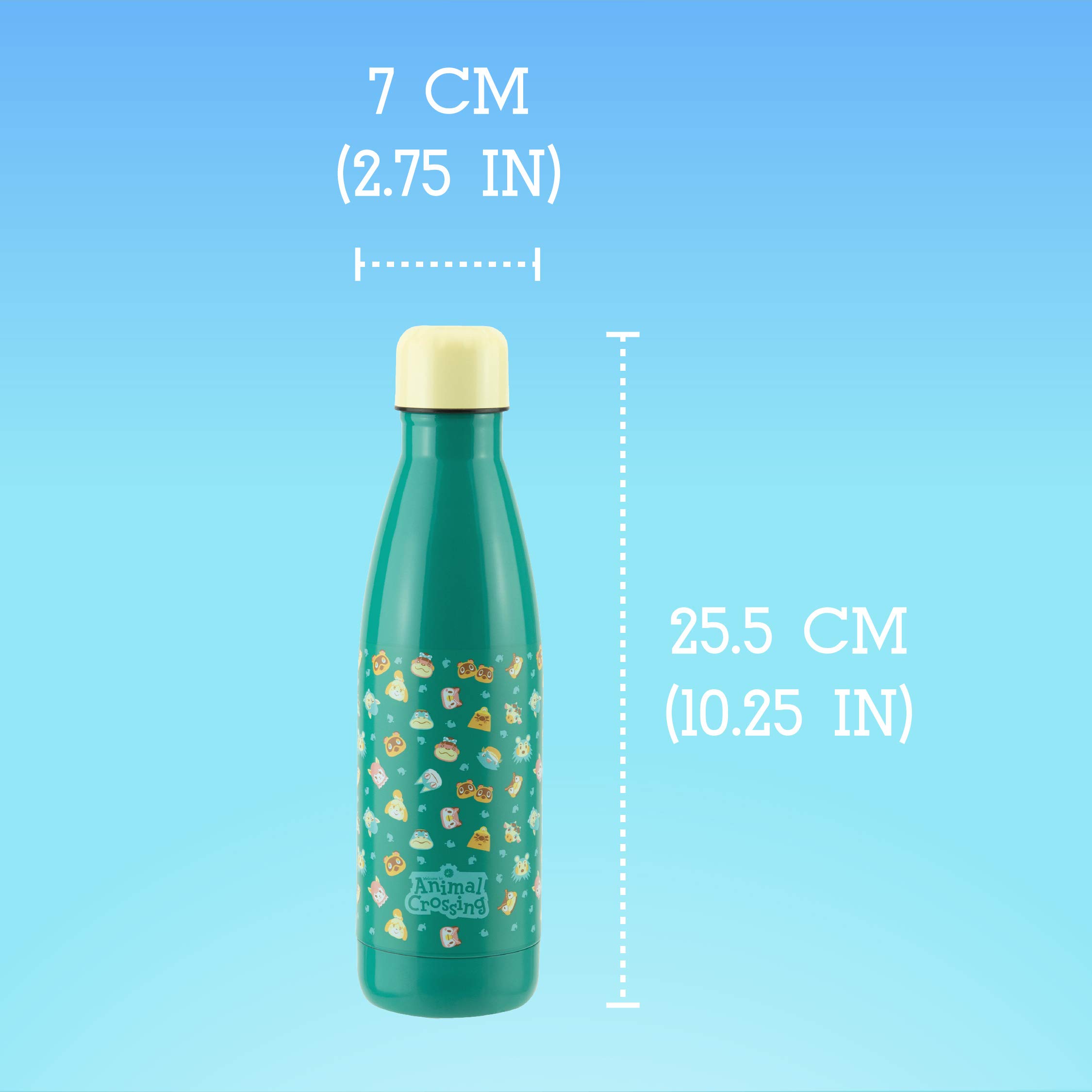 Paladone Animal Crossing Trinkflasche Metall bunt