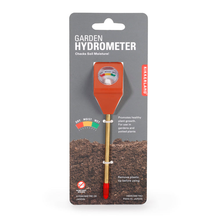 Kikkerland Tools Garden Hydrometer Bodenfeuchtemesser analog