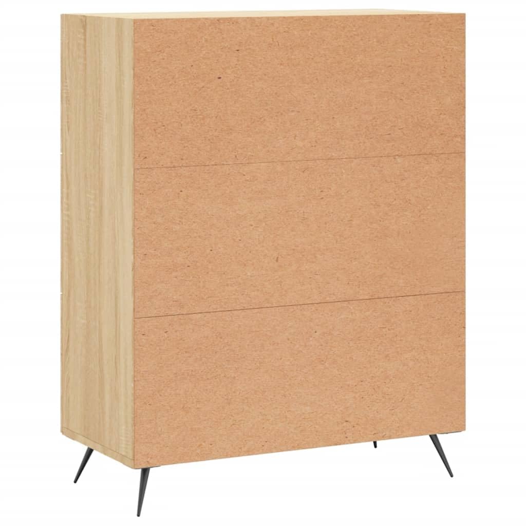 vidaXL Kommode Sonoma-Eiche 69,5 cm Holzwerkstoff