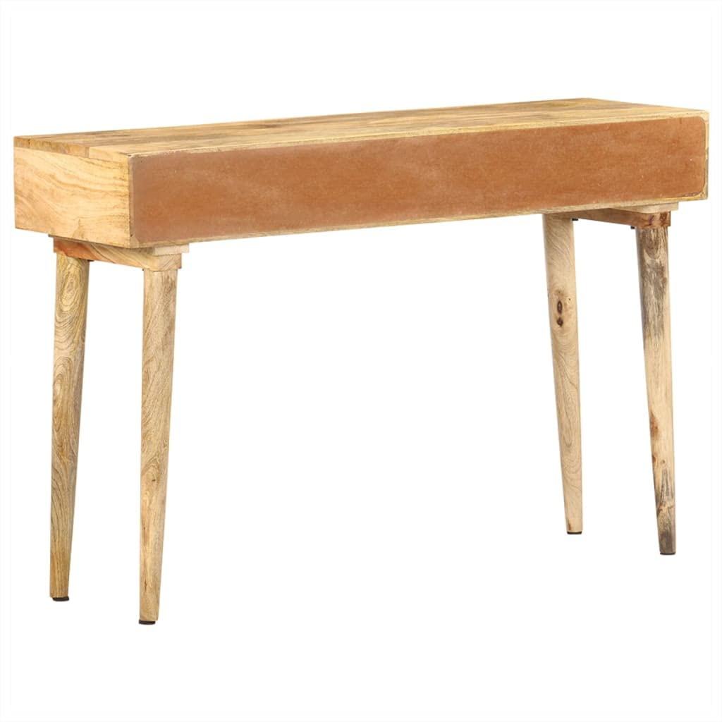 vidaXL Konsolentisch Mangoholz 115x35x76 cm mit Schubladen