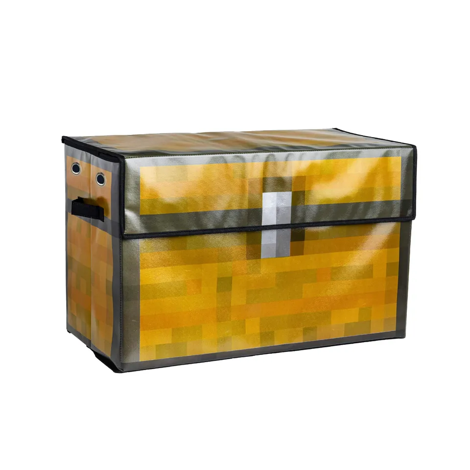Paladone Homeware Minecraft Schatztruhe Box 80L pixelig