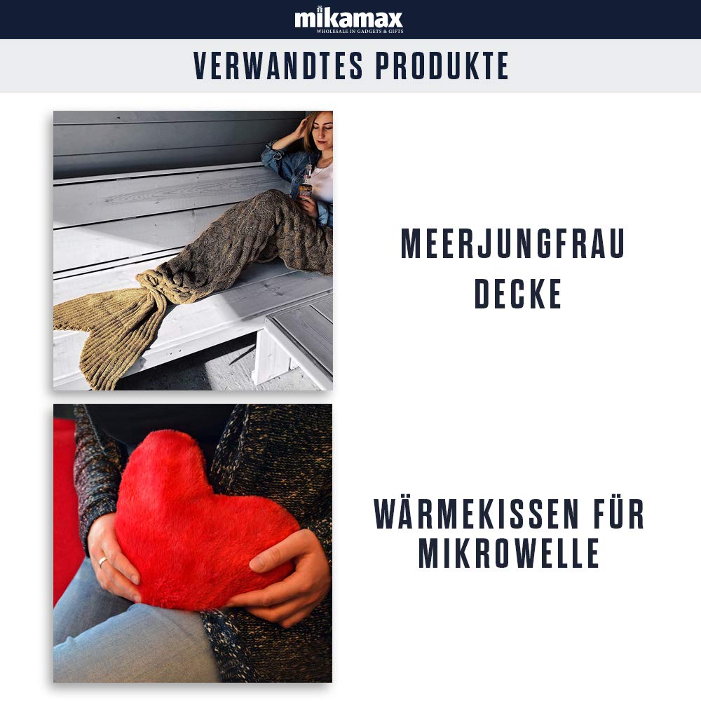 Mikamax Lifestyle Snugs Deluxe Fleecedecke Ärmel rot 150x215