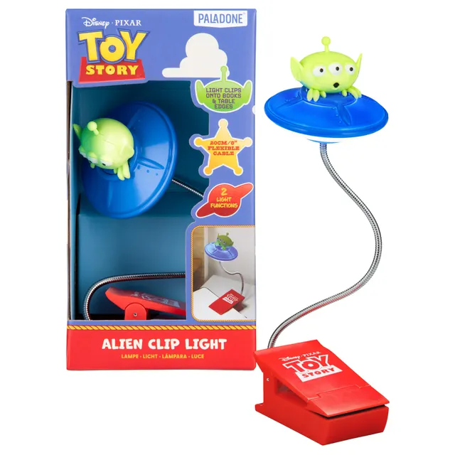 Paladone Toy Story Alien Buchleuchte Leselampe Clip