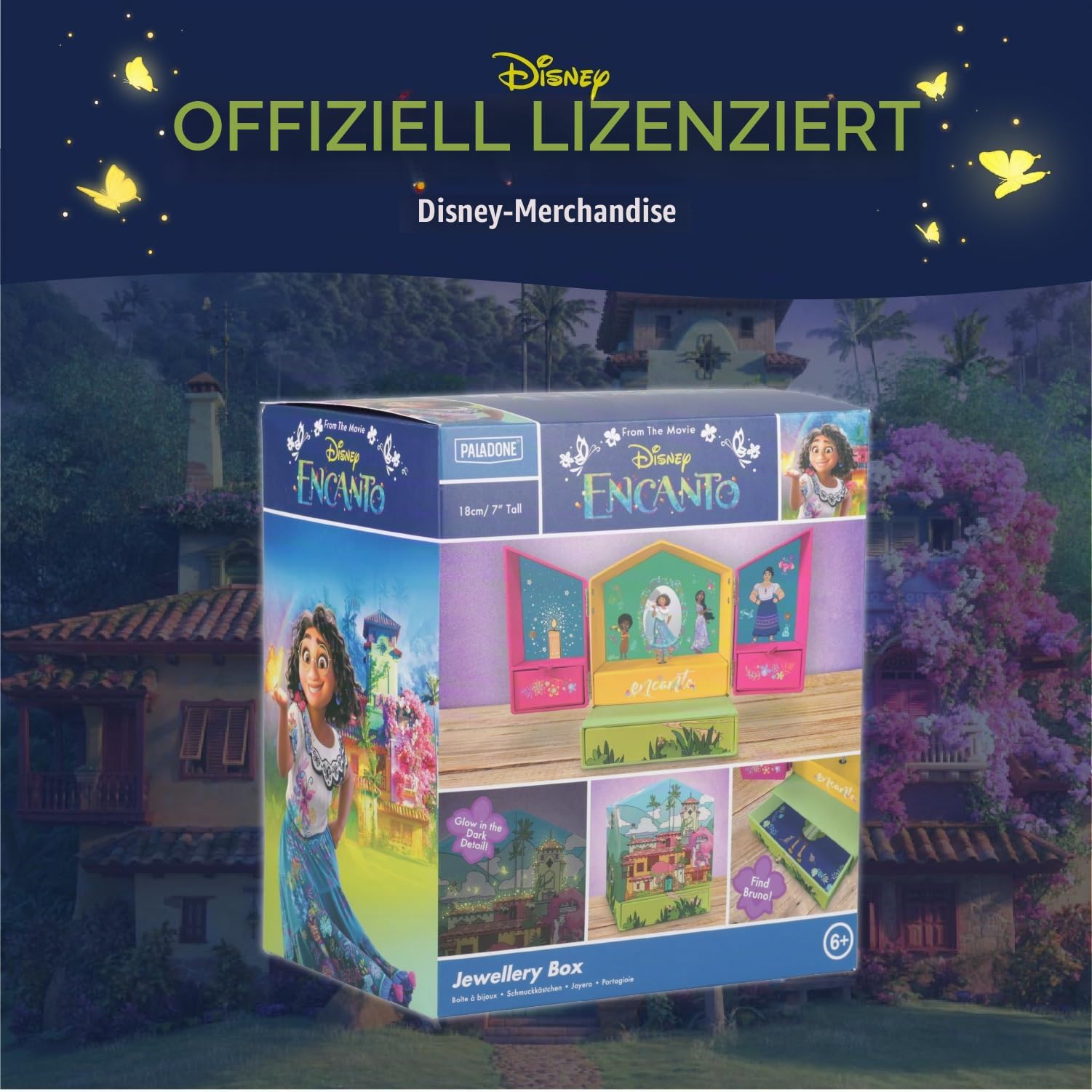 Paladone Encanto Schmuckkästchen 18 cm Mirabel Disney Geschenk