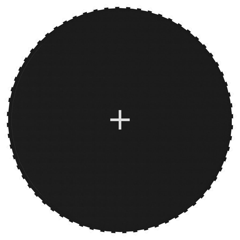 vidaXL Sprungtuch 3,05 m Trampolinmatte schwarz UV-beständig