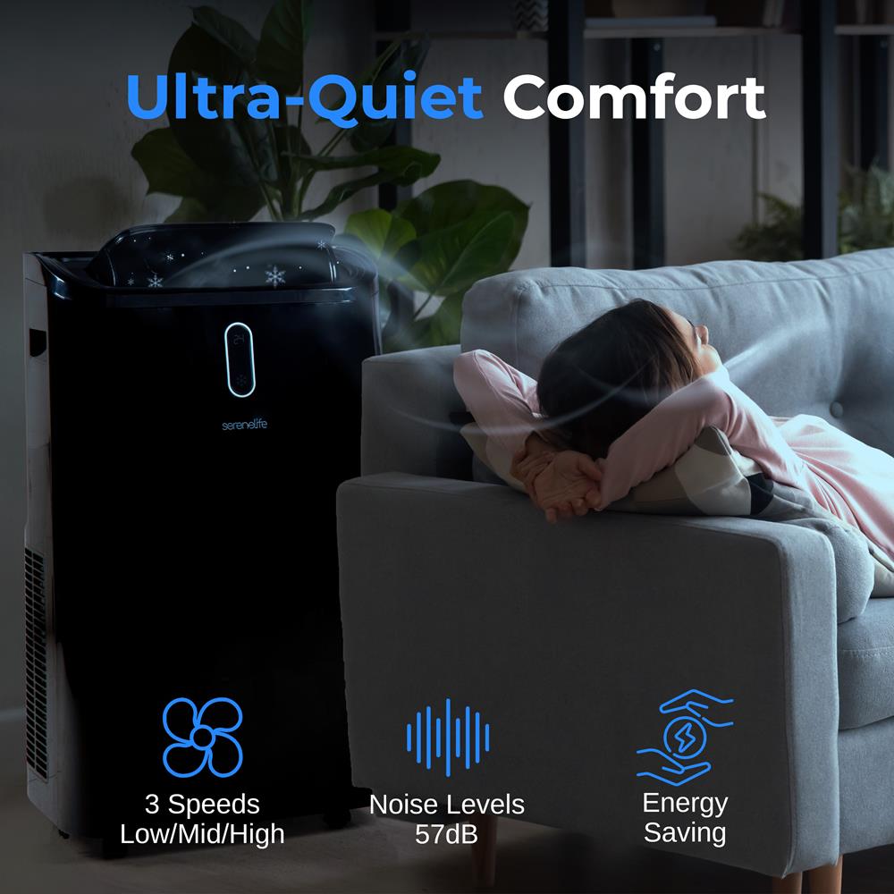 Serenelife Portable AC 14000 BTU Klimagerät mobil Fernbedienung