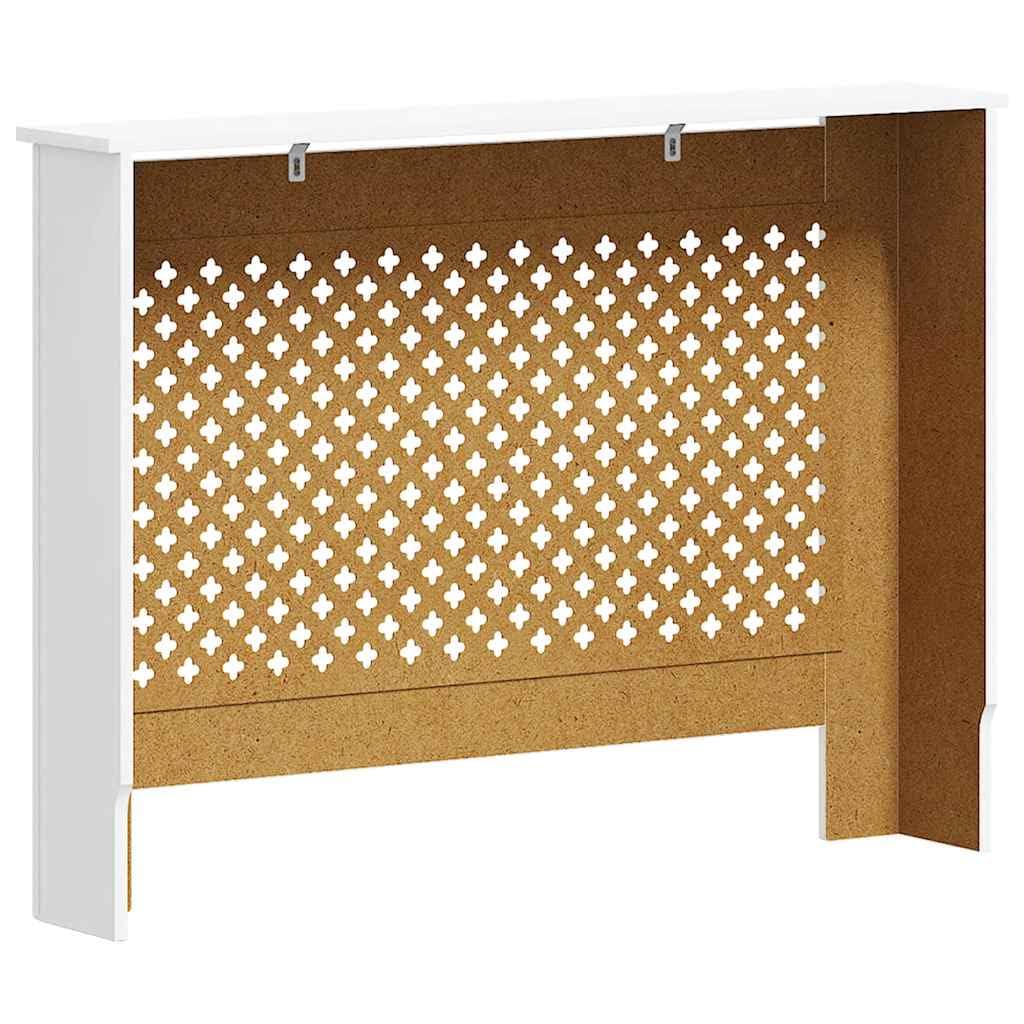 vidaXL Heizkörperabdeckung Weiß 112x19x81,5 cm MDF