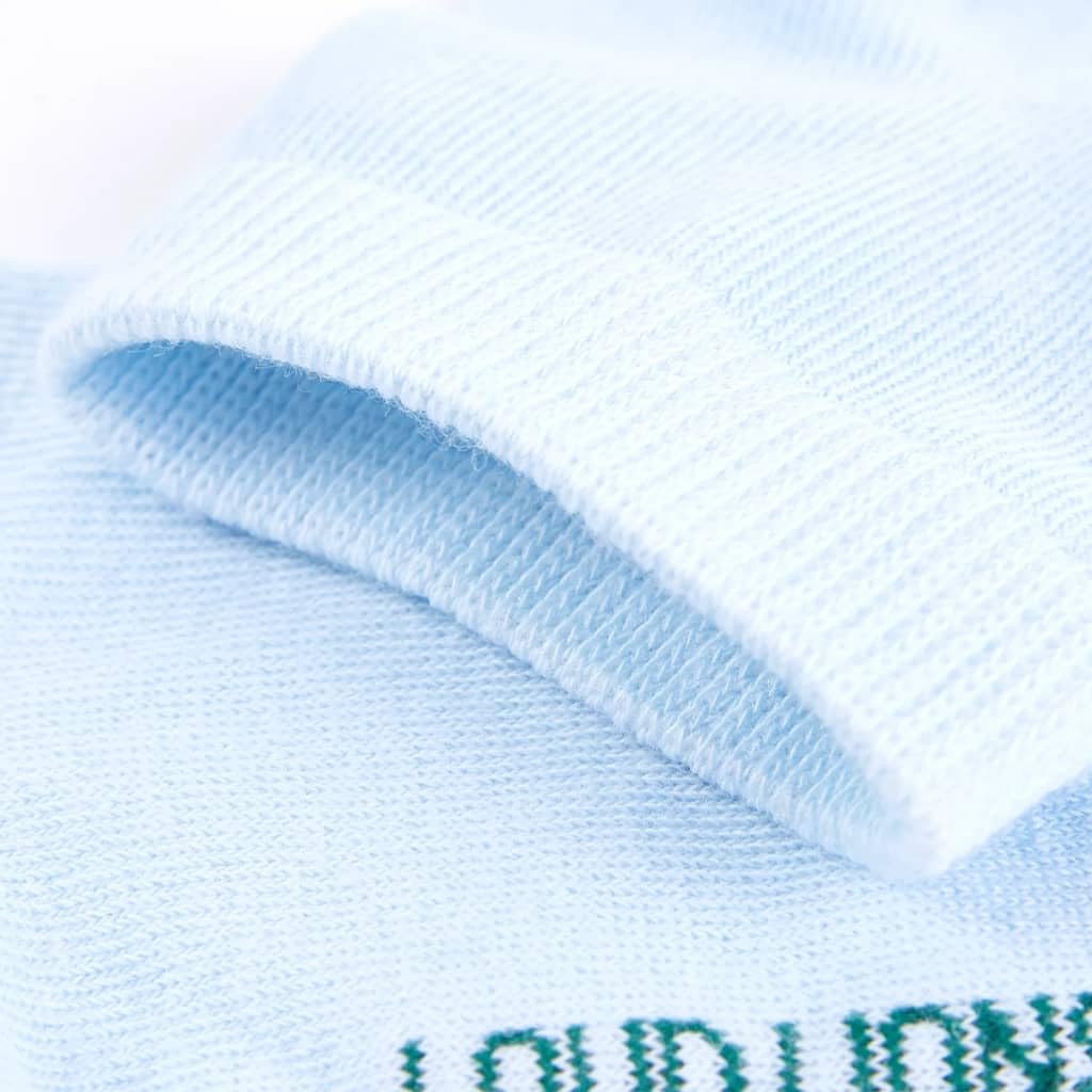 vidaXL Baby & Kleinkind Kindersocken 23-26 Hellblau Baumwolle