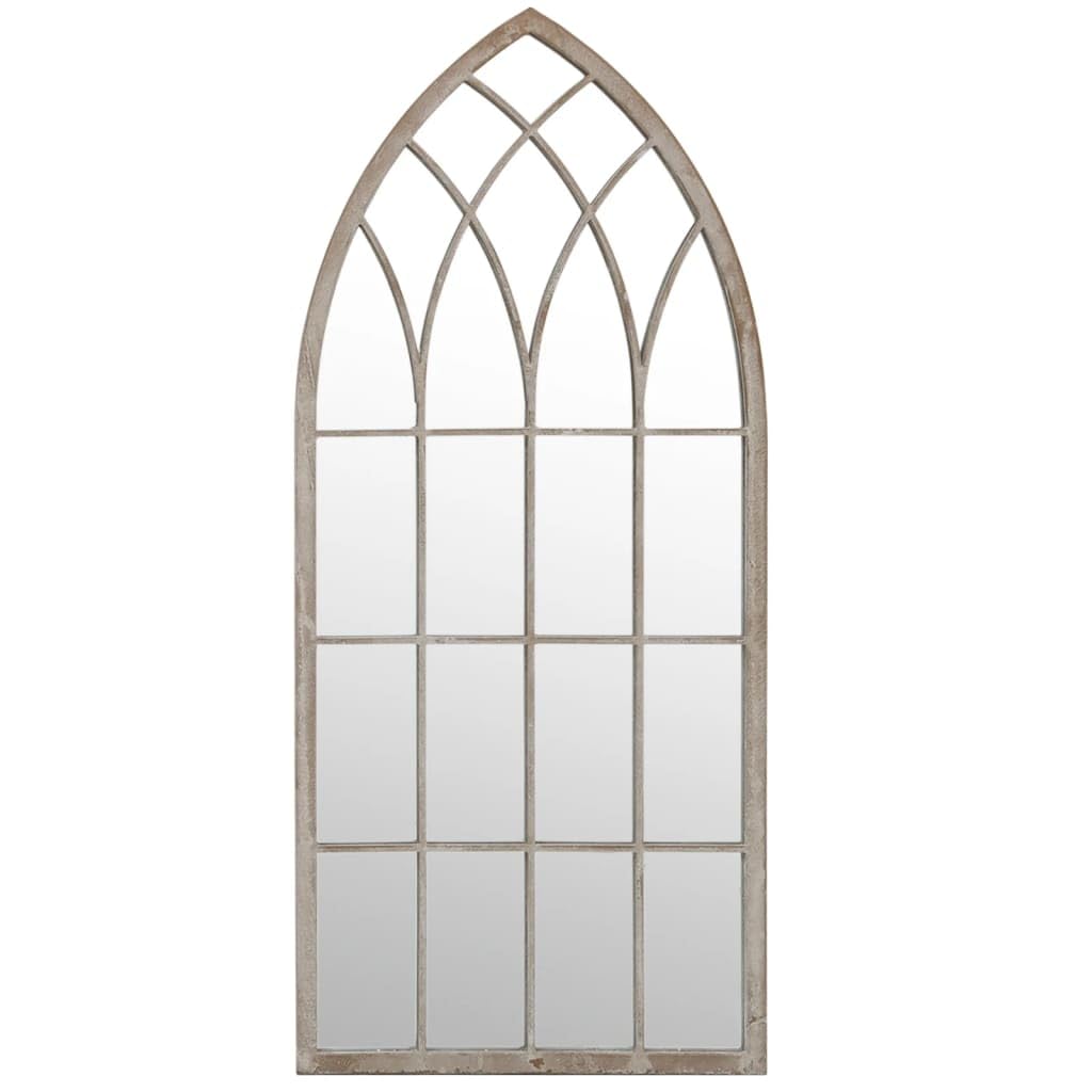 vidaXL Spiegel Sandfarben 70x30 cm Eisen Wandspiegel